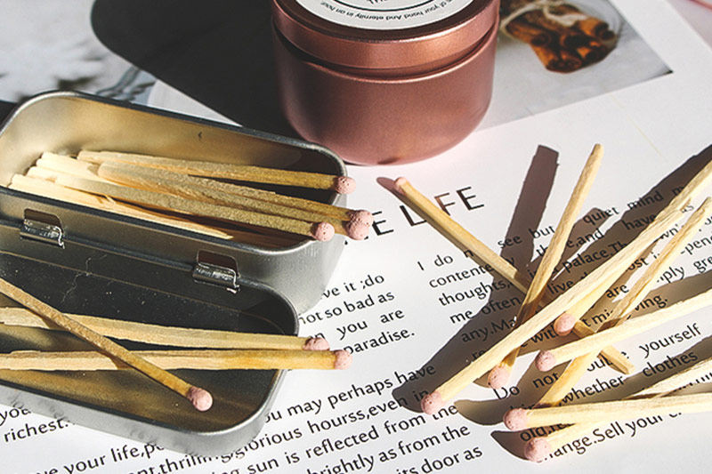 4 Inch Wooden Matchsticks