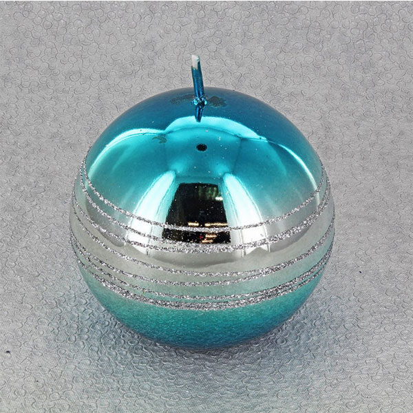 Blue Christmas Candles